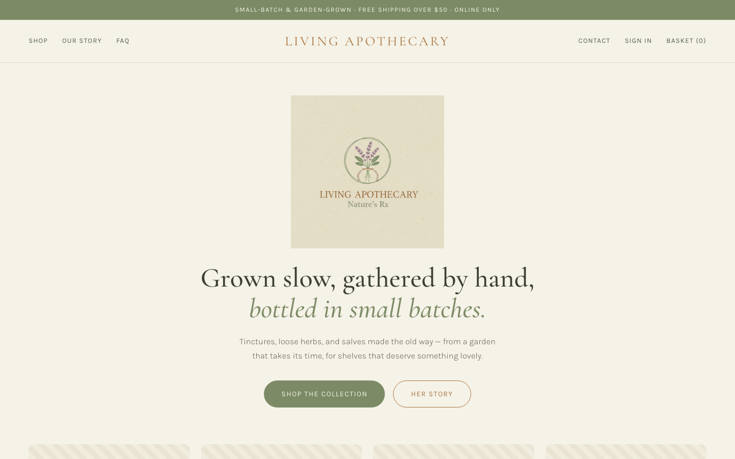 Living Apothecary preview