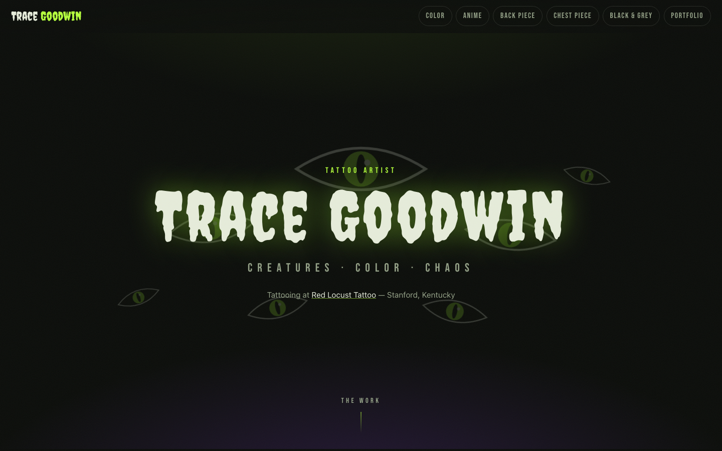 Trace Goodwin — Tattoo Artist preview