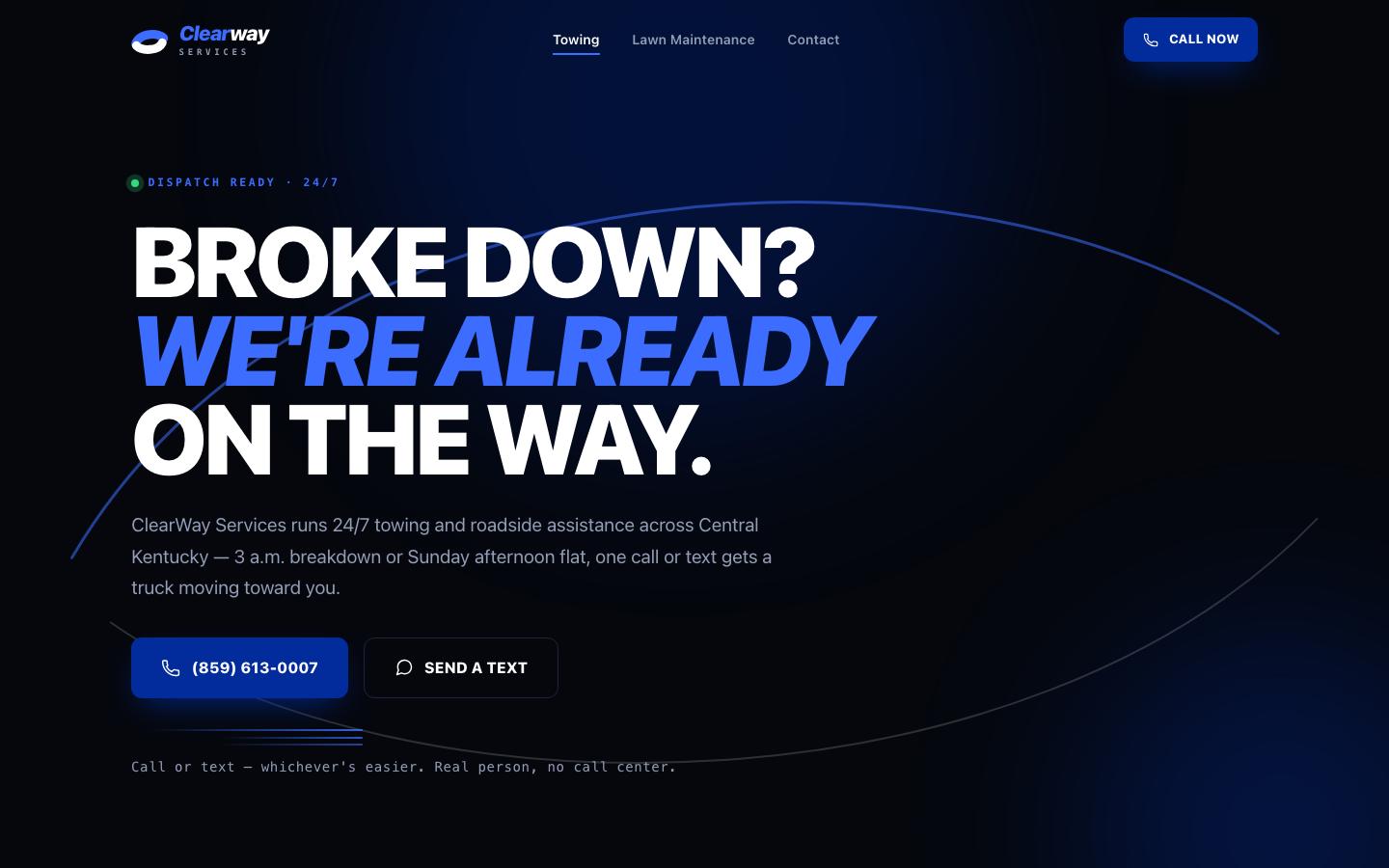 24/7 Towing & Roadside Assistance | ClearWay Services preview